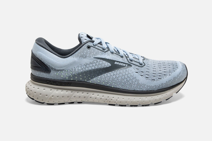 Brooks Israel Glycerin 18 Road Running Shoes Womens - Grey - ZHU-503184